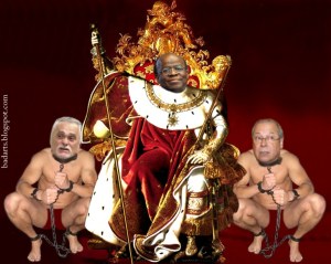 Joaquim Barbosa - José dirceu - José Genoíno - condenados charge