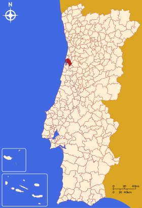 Aveiros mapa