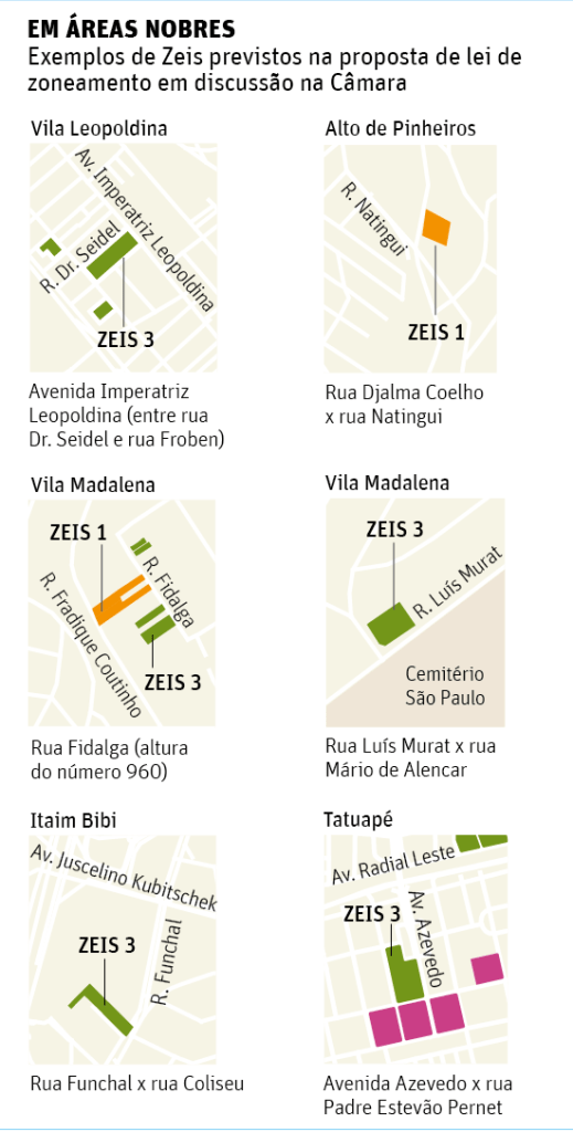 ZEIS EM BAIRROS NOBRES