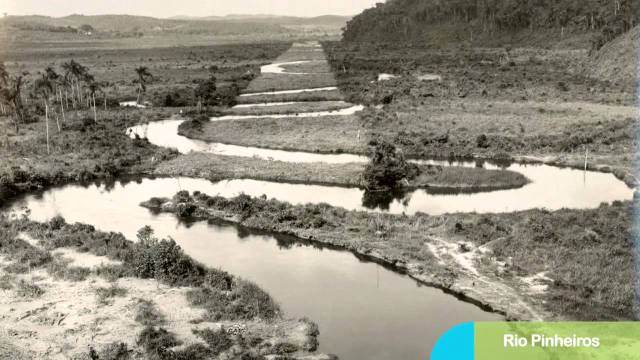 Rio Pinheiros inicio do século